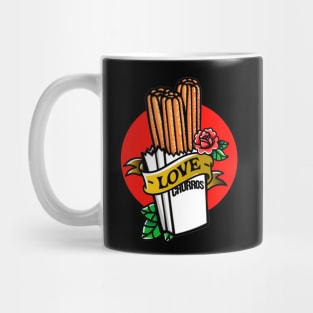 Churro Love Tattoo Mug